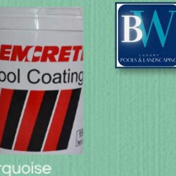 Cemcrete - POOL PAINT - TURQUOISE - 15kg 